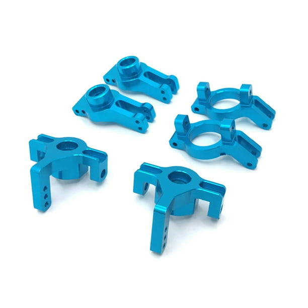 Tholdsy Copas de dirección de coche con Control remoto 1/12, piezas de vehículos mejoradas, Kit de copa de rueda Kits de construcción modelo Azul Tholdsy FN010141-01