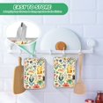 thumbnail image 4 of Yayeee Pot Holders Kitchen Heat Resistant with Pocket 7"x9.8" Cotton Oven Cooking Hot Pads, Floral Animals, 4 of 7