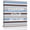 Blue, variant on Blue Brown Striped Wall Art Painting on Canvas, Farmhouse Stripes Modern Abstract Art Canvas Art Home Prints Wall Art Framed Modern Artwork for Living Room Bedroom Wall Decor 8x8in