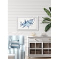 thumbnail image 4 of Marmont Hill Shark Outline Framed Wall Art, 1.50" x 45.00", 4 of 8