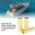 thumbnail image 4 of Brass Boat Drain Tube Plug 3pcs Marine Transom Splashwell Livewell Installation, 4 of 7