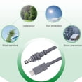 thumbnail image 3 of Cable De Alimentación USB C A CC, Cable De Carga De Alimentación USB C A CC Resistente Al Agua De Cobre Y Caucho De 7 Pies 2 M Para Cargador PD De 100 W Para Cajas De Altavoces, 3 of 7