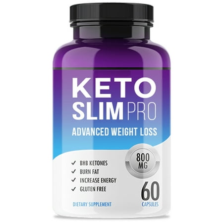 Best Keto Slim Pro Diet Pills | Ketogenic Keto Pills for Women and Men | Ketosis Keto Supplement with BHB Salts for Keto Diet | Exogenous Ketones | Keto Pills 60