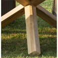 thumbnail image 6 of Padma's Plantation Bora Bora Wood Patio Dining Table in Natural, 6 of 8