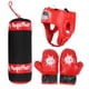thumbnail image 5 of Bolsa de arena de boxeo colgante Bling Bling para niños entrenamiento de lucha con guantes y casco, 5 of 14