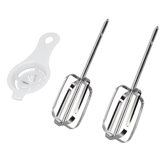 Mixer Beater Attachments, Hand Mixer Attachments Easy Cleanup Stainless Steel Rustproof for Mixers