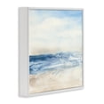 thumbnail image 3 of Stupell Industries Transitional Abstract Surf & Sand White Framed Giclee Art, 24 x 24, by Chris Paschke, 3 of 8