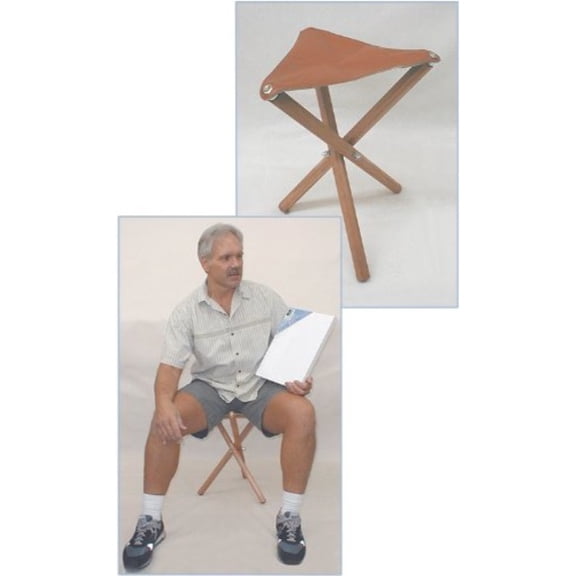 jack richeson stool with seat, 19", brown