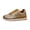 Gold, variant on Platform Sneakers for Women Lightweight Memory Foam Insole Shoes Lace up Non Slip Fashion Glitter Walking Footwear Black Size 7.5