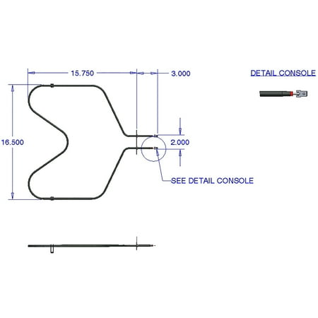 - Range Kleen Bake Element, Fits Jenn Air, Whirlpool