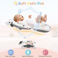 thumbnail image 2 of Doulami Collapsible Baby Bathtub for Infants Baby Tubs for Newborns with Cushion and Thermometer, 0-36 Month(Gray), 2 of 11