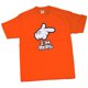 thumbnail image 1 of ¡Estoy con ella! Camiseta gráfica naranja, XL Cartoon Apparel Camiseta de manga corta, 1 of 1