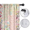 thumbnail image 4 of Blackout Kids Curtains,Pioneer Flower Childrens Insulated Curtains Set Of 2,Bedroom Essentials,Toddler Room Decor 52x63in(132x160cm), 4 of 4