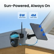 Reolink Argus 4K 8MP Wireless Wifi Home Security Video Camera PT Ultra Battery/Solar Smart Detection