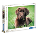 thumbnail image 1 of Chocolate Puppy 500-Piece Puzzle, 1 of 2