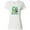 AA-White, variant on Inktastic St Patricks Day Irish Unicorn Illustration with Shamrocks Women's T-Shirt