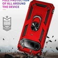 thumbnail image 3 of Dteck Case for Google Pixel 9 Pro / 9, with Finger Ring Holder Kickstand, Military Grade Stand Cover Phone Cases Compatible for Google Pixel 9 Pro / 9, Red, 3 of 7