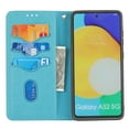 thumbnail image 6 of Dteck for Samsung Galaxy A33 5G Flip Wallet Case, PU Leather Case with Card Slot Kickstand and Wrist Strap Shockproof Protective Case for A33 5G 6.4" 2022 Women Men, Blue, 6 of 12