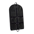 thumbnail image 2 of Bolsa para ropa de baile, funda antipolvo para vestidos de tela no tejida, protector de ropa para niños. Negro, 2 of 8