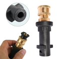 thumbnail image 1 of 1PC Water Gun Connector Pressure Washer Adapter 1/4'' Fitting Spray Nozzle Tips Sets Multiple Brass Female Pressure Washer Accessories Compatible, 1 of 6
