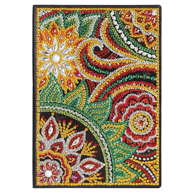 Cuadros Decorativos DIY Mandala pintura de diamante en forma especial 50 páginas A5 libro de pintura de cuaderno Ehuebsd Nuevos Originales