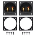 thumbnail image 1 of 2Pcs 2 Inch Speaker Box Terminal Cup, 2-Way Subwoofer Plug Connector, 1 of 7