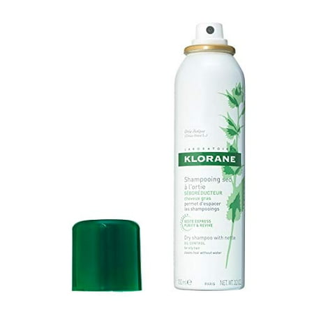 Klorane Dry Shampoo With Nettle For Oily Hair And Scalp Regulates