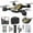 Yellow Christmas Gifts, variant on Winter karymi FPV Drone with 1080P Camera 2.4G WIFI FPV RC Quadcopter with Headless Mode, Follow Me, Altitude Hold, Obstacle Avoidance Toys Gifts Adults Kids Toys Today