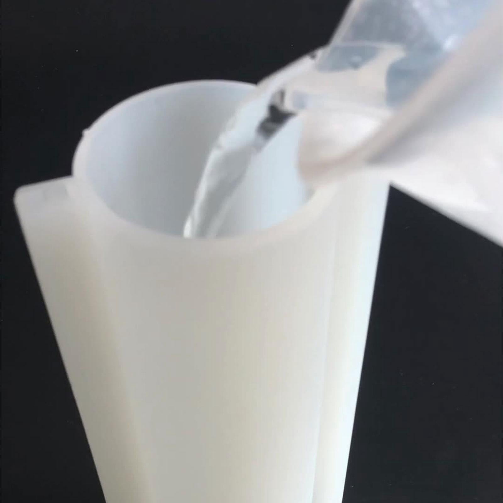 HannLk DIY Soap Making Supplies Mousse Mould Silicone Material for Soap Candle Crafts