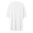 thumbnail image 5 of Short Sets Women 2 Piece Outfits Oversized T-Shirts Pocketed Cotton Shorts Matching Sets Sleepwear For Women, 5 of 8