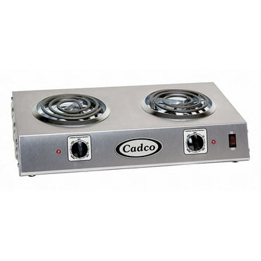 1Pack Cadco CDR-1T Hot Plate, Double, Tubular