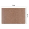 thumbnail image 4 of Unique Bargains Set of 6 Washable Placemats for Kitchen Dining Table Decor Dark Curry, 4 of 7