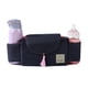 thumbnail image 5 of Organizador portátil para cochecito, impermeable, con portavasos térmico y bolsa para cochecito. borla rosa, 5 of 7