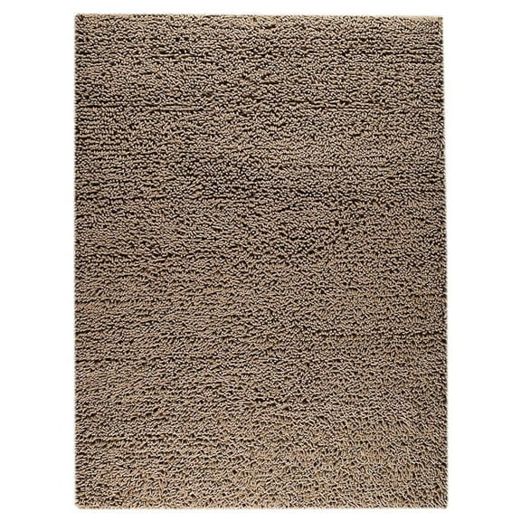 MA Trading Handmade Indian Rug (India) Brown 5'6" x 7'10" New Zealand Wool,Cotton,Natural Fiber 6' x 9' Bedroom Shag,Modern & Contemporary