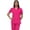 Hot Pink, variant on Lightweight Breathable V-Neck Scrubs, 4-Way Stretch, 2 Pockets, Modern Fit