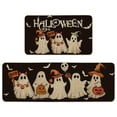thumbnail image 2 of Xiwaer Halloween Ghosts And Horror Polka Dot Kitchen Rug 2-Piece Set, Fun Kitchen Mats, Suitable For Home Use A, 2 of 5