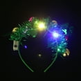 thumbnail image 4 of Jiaroswwei Hair Hoop Nice-looking Adorable Fabric White Snowflakes Hair Hoop for Adult, 4 of 8