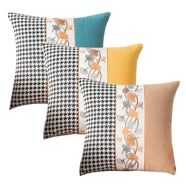 Juego de 3 fundas de almohada para sofá y cama, decoración del hogar, dormitorio, sala de estar, decoración de granja