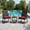 Red, variant on Vineego 3 Pieces Patio Rattan Rocking Chair Set with Cushion and Table Outdoor Porch and Garden Furniture, Beige