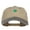 Khaki Black, variant on Mini Frog Embroidered Washed Cap - Khaki Black OSFM
