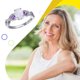 thumbnail image 4 of Anillos de cristal Sonducket 2 piezas para mujer Talla 6, 4 of 6