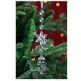 thumbnail image 3 of Billuyoard Árbol de Navidad Acrílico Colgante Decoración Copo de nieve artificial Adorno colgante brillante Fiesta decorativa para oficina Kits de decoración para fiestas tipo 4 Billuyoard HA073773-04, 3 of 6