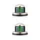 thumbnail image 4 of Scienceny Luz de navegación LED para barco, lámpara intermitente de señal de yate de vela, piezas de repuesto para reparación de automóviles, Verde 2piezas, 4 of 6