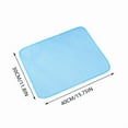 thumbnail image 3 of chaungfeng Cooling Mat for Dogs Cats Self Cooling Mat,Dog Cooling Mat-Upgraded Pet Cooling Mat Pad Blanket,Reusable Ice Silk Dog Cooling Pad,Washable Soft Cushion Indoor/Outdoor (3 Size), 3 of 4