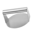 thumbnail image 4 of relayinert Manual Burger Press Meat Smasher Bacon No-Rust Accessory Kitchen Tool Home Round, 4 of 5
