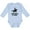 AE-Light Blue, variant on Inktastic Team Roper in Training Cowboy Boys or Girls Long Sleeve Baby Bodysuit