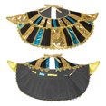 thumbnail image 3 of Ropa de rey de Egipto para mujer, cinturón de reina Cleopatra, collar, bastón, disfraz de sacerdote faraón egipcio para hombre, trajes de fiesta de Halloween, 3 of 5