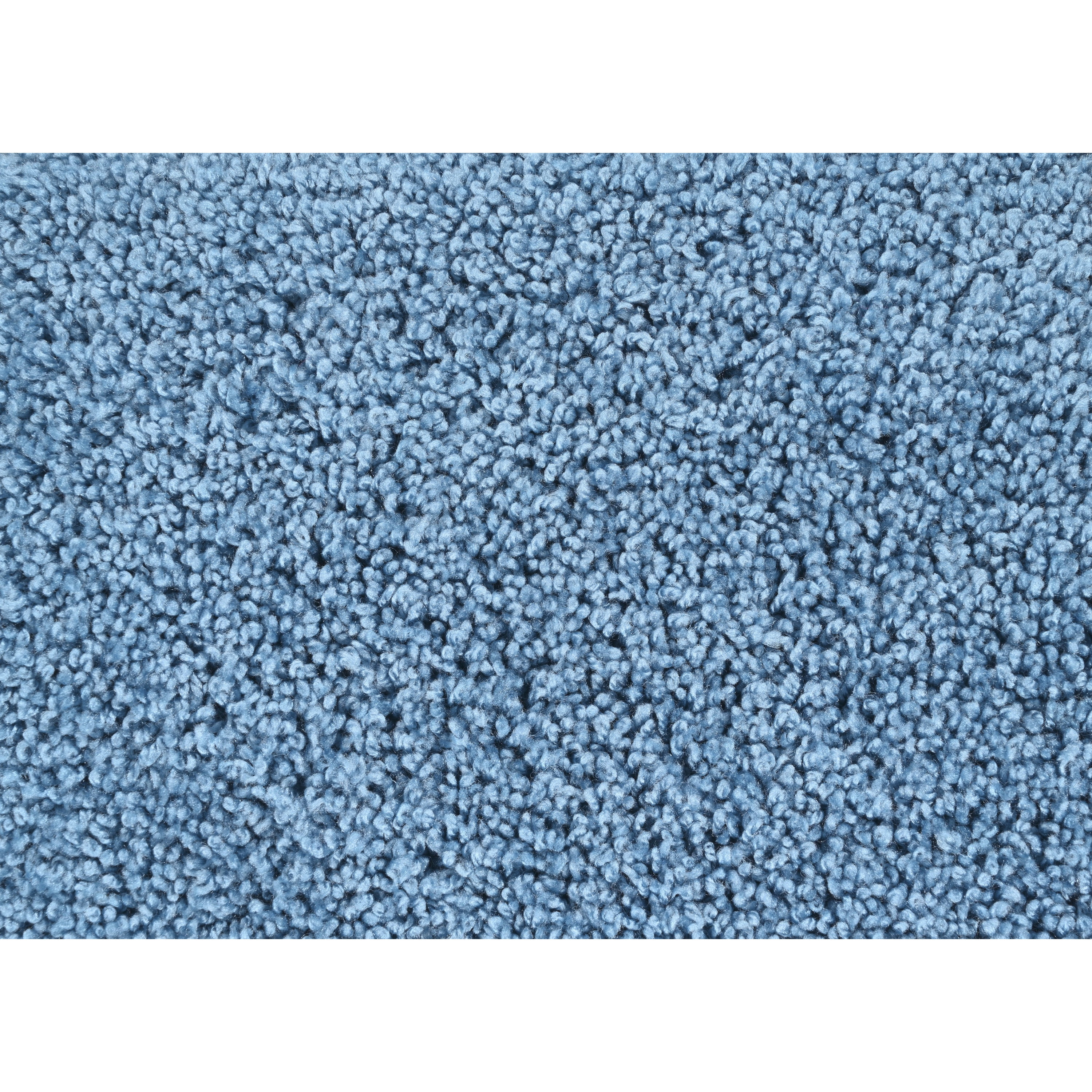 Garland Rug Serendipity Washable Nylon Bath Rug Set, 2 Piece Set (17"x24" Bath Rug, & 21"x34" Bath Rug) Basin Blue