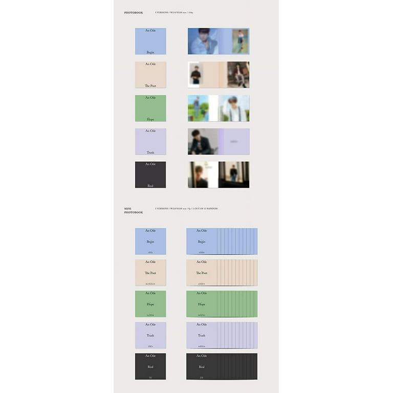 Seventeen - An Ode (Vol. 3) Deluxe CD Book with 104pg & 8pg
