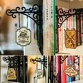 thumbnail image 2 of Book Nook Tavern Signs– Genre Shelf Labels with Hanging Brackets, Tavern-Style Book Nook Decor, Bookshelf Genre Signs for Home Library Book Dividers for Shelves,Home Library Book Dividers for Shelves, 2 of 3